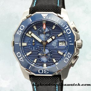 High End Replica Tag Heuer Aquaracer 43mm Men CAY211A-001 Silver-tone