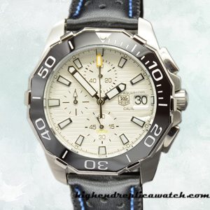 High End Replica Tag Heuer Aquaracer CAY211A-003 Men 43mm Quartz Silver-tone