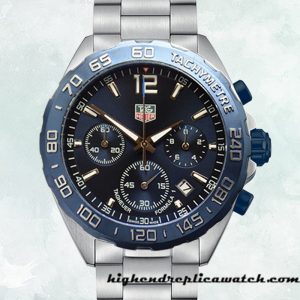 High End Replica Tag Heuer Formula 1 43mm Men CAZ1010-001 Blue Dial Quartz