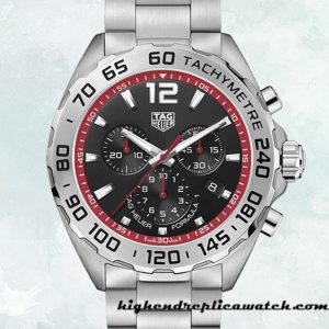 High End Replica Tag Heuer Formula 1 Men 43mm CAZ101Y.BA0842 Black Dial