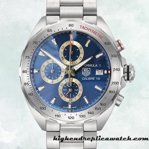 High End Replica Tag Heuer Formula 1 43mm CAZ2015.BA0876 Men Blue Dial Quartz