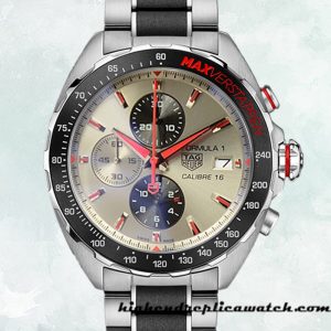 High End Replica Tag Heuer Formula 1 Men 43mm CAZ2018-002 Silver-tone