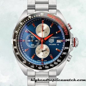 High End Replica Tag Heuer Formula 1 CAZ2018-003 Men 43mm Quartz Silver-tone