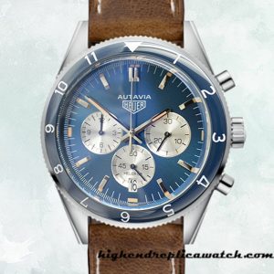 High End Replica Tag Heuer Autavia 43mm CBE2110-001 Men Quartz
