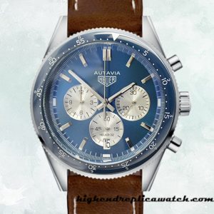 High End Replica Tag Heuer Autavia Men CBE2110-003 43mm Quartz Silver-tone