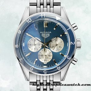 High End Replica Tag Heuer Autavia Men CBE2110-005 43mm Bracelet Quartz