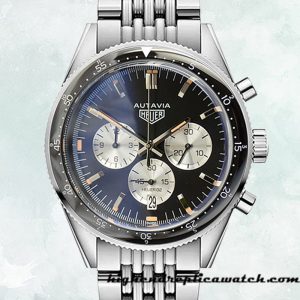 High End Replica Tag Heuer Autavia 43mm CBE2111-001 Men Black Dial