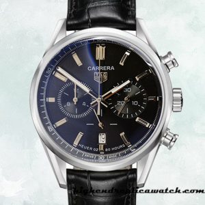 High End Replica Tag Heuer Carrera Men CBN2010.BA0642-001 43mm Quartz Silver-tone