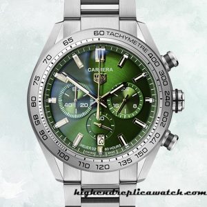 High End Replica Tag Heuer Carrera 43mm CBN2A10.BA0643 Men Silver-tone