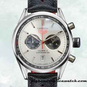 High End Replica Tag Heuer Carrera Men CV2119.FC6310 43mm Leather Strap