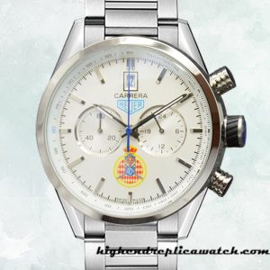 High End Replica Tag Heuer Carrera Men 43mm CarreraWSB-014 Quartz