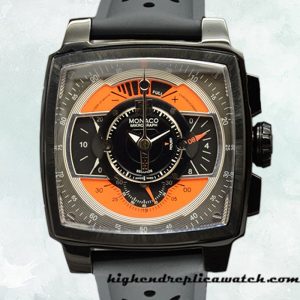 High End Replica Tag Heuer Monaco 43mm Men MonacoBKAR-004 Black-tone