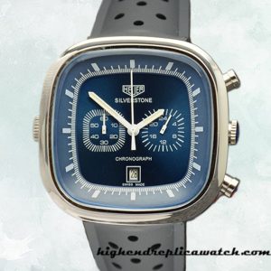 High End Replica Tag Heuer Silverstone SilverstoneBLSR-004 Men 43mm Quartz Blue Dial