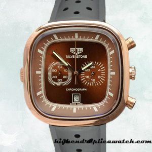 High End Replica Tag Heuer Silverstone Men SilverstoneBRSR-001 43mm Rubber Band Quartz