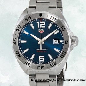 High End Replica Tag Heuer Formula 1 43mm Men WAZ1118.BA0875 Blue Dial