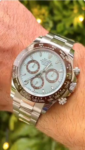 Best Rolex Daytona 7750 Replica – Swiss Chronograph, Blue Dial, Steel Case photo review