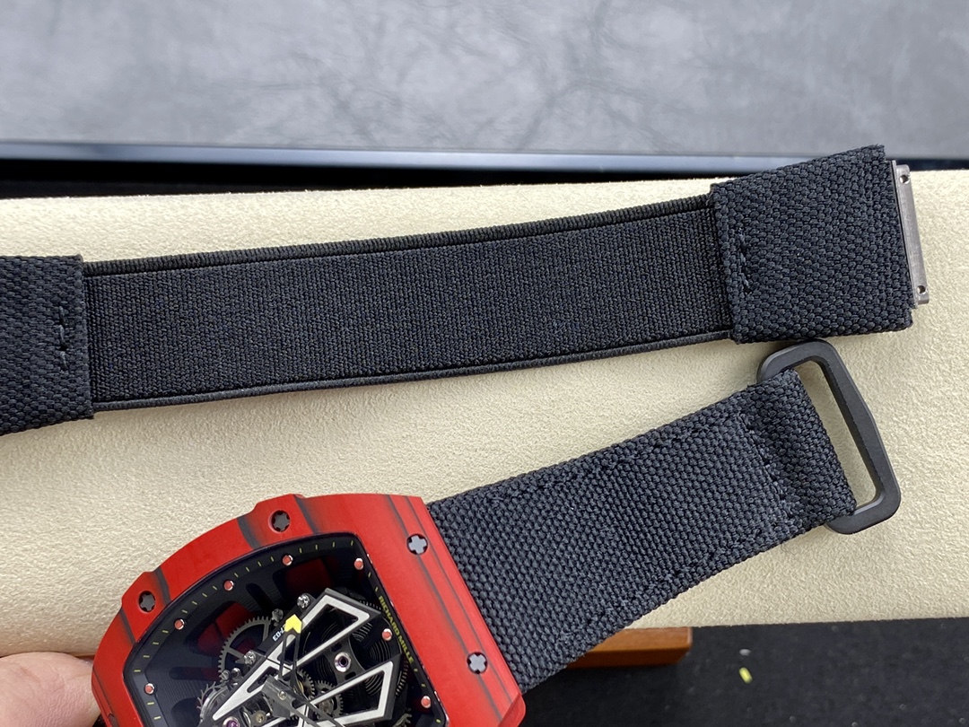 Best Swiss-Made Super Clone Richard Mille RM 27-03 Tourbillon Rafael Nadal Red Replica - Image 10