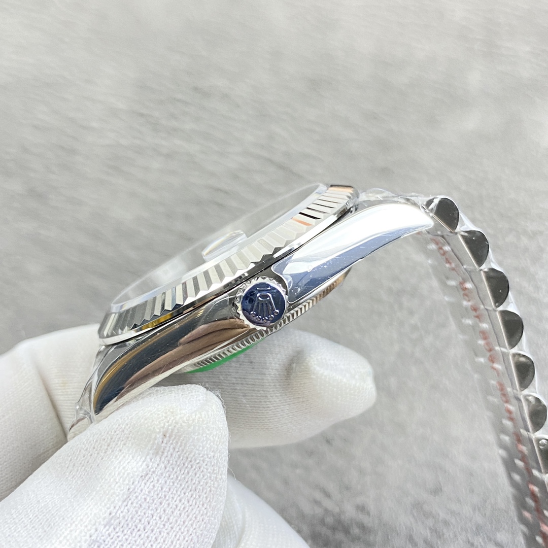 Swiss Super Clone Rolex Datejust 126334 Replica 41mm Steel/White Gold - Image 5
