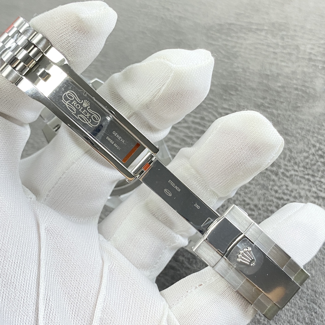 Swiss Super Clone Rolex Datejust 126334 Replica 41mm Steel/White Gold - Image 9