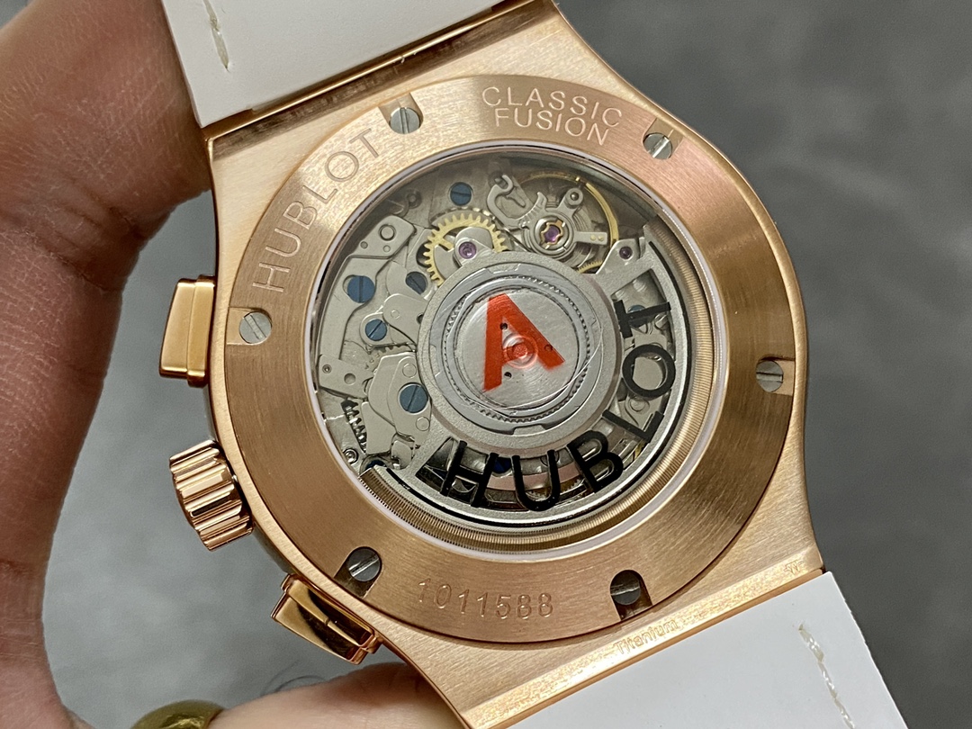 Best Swiss Super Clone Hublot Classic Fusion 521.OX.2611.LR Replica Watch, 45mm Rose Gold - Image 8