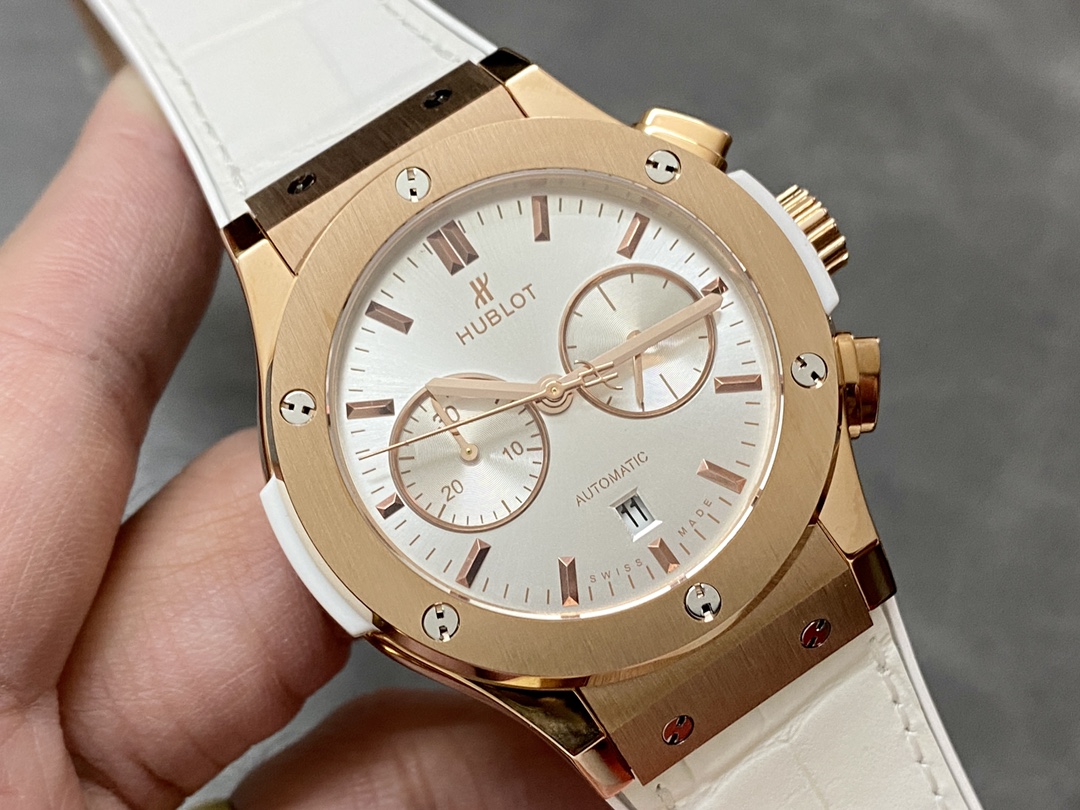 Best Swiss Super Clone Hublot Classic Fusion 521.OX.2611.LR Replica Watch, 45mm Rose Gold - Image 3