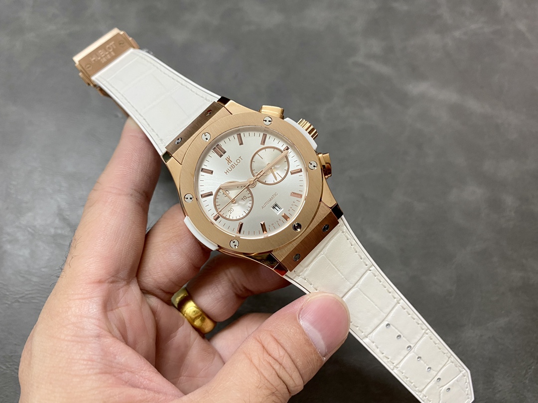 Best Swiss Super Clone Hublot Classic Fusion 521.OX.2611.LR Replica Watch, 45mm Rose Gold - Image 5