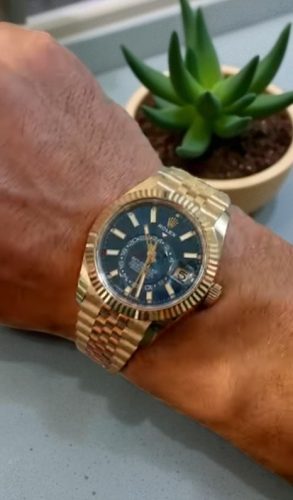Best Swiss Replica Rolex Sky-Dweller 336935 Men's Watch | 42mm Steel & Sapphire photo review