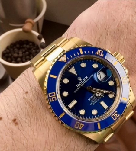 Swiss Super Clone ROLEX Submariner 126618LB Replica Watch - AAA+ Gold photo review