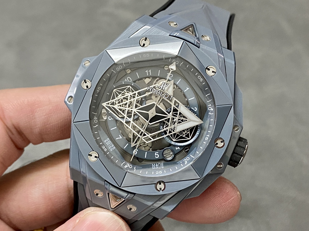 Best Swiss Super Clone HUBLOT Big Bang 418.FX.8007.RX Replica - 45mm Ceramic Men's Watch - Image 4
