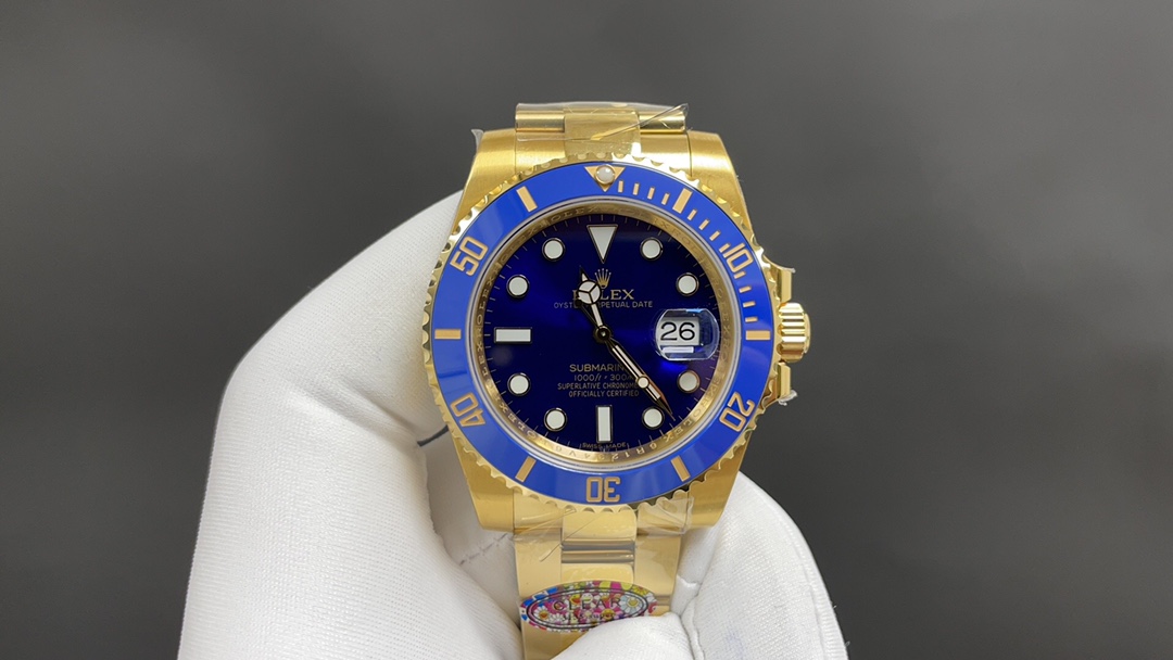 Swiss Super Clone ROLEX Submariner 126618LB Replica Watch - AAA+ Gold - Image 3