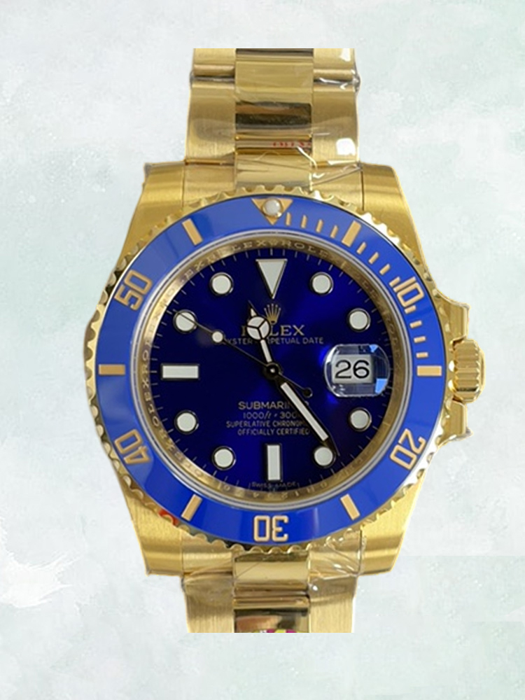 Swiss Super Clone ROLEX Submariner 126618LB Replica Watch - AAA+ Gold