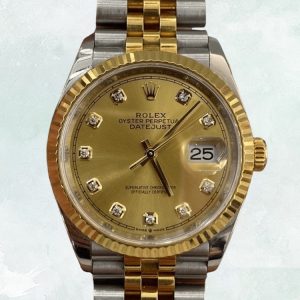 Best Swiss Rolex Datejust 126233 Replica - 36MM 904L Steel & Gold