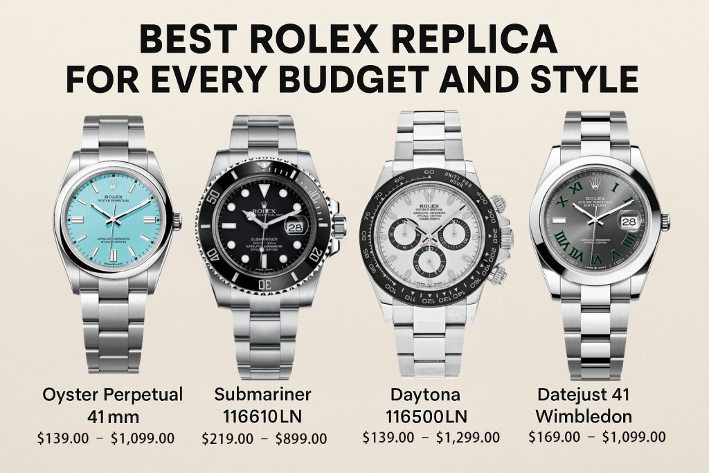 Best Rolex Replica for Every Budget and Style