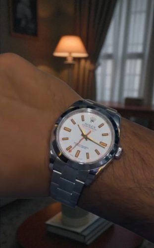 High End Replica Rolex Milgauss Rolex Calibre 2813 Men's 116400-72400 White Dial Automatic photo review