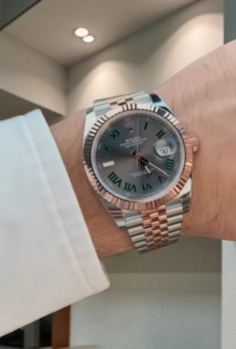 High End Replica Rolex Datejust Men's Rolex Calibre 2836/2813 m126301-0015 15mm Silver-tone photo review