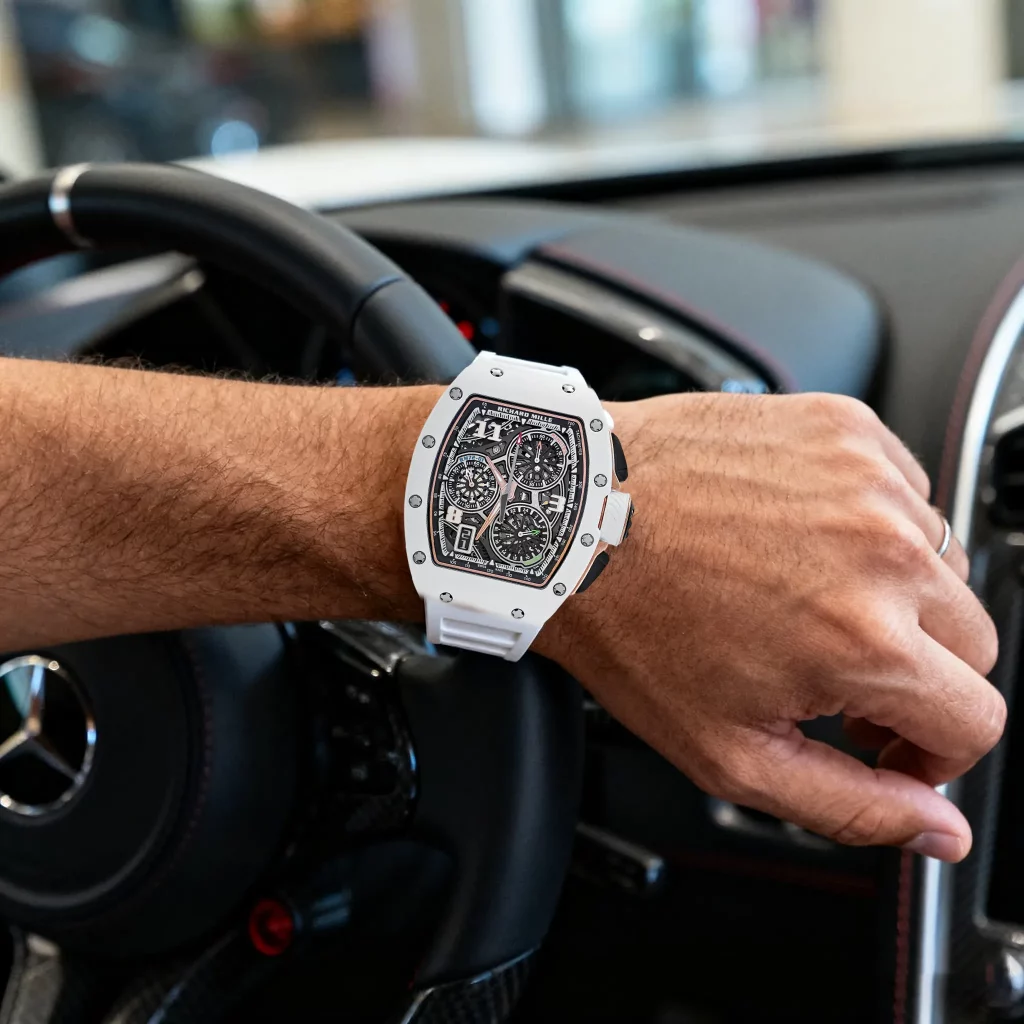 Replica white richard mille 2
