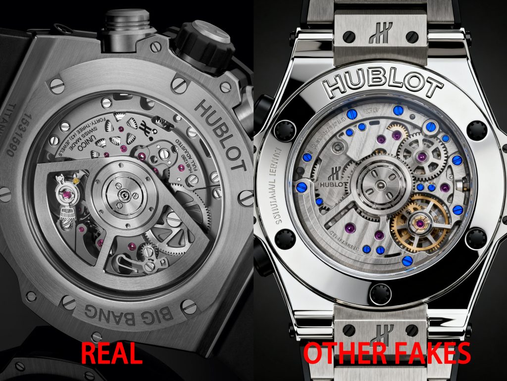 hublot big bang fake vs real