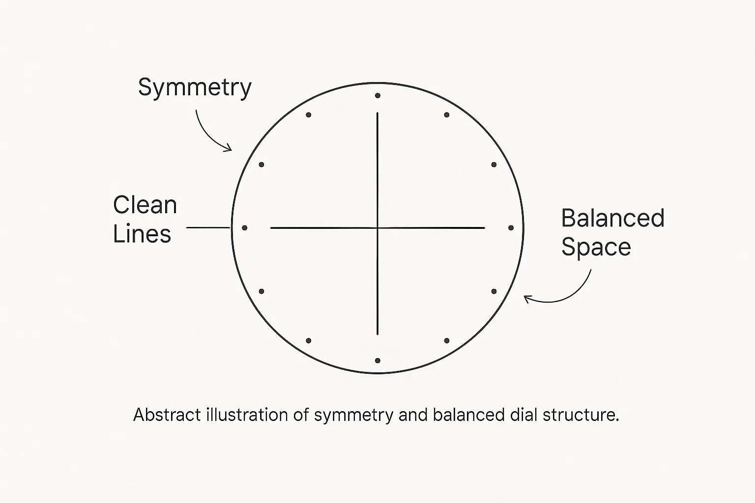 Calatrava-style design language diagram (abstract)