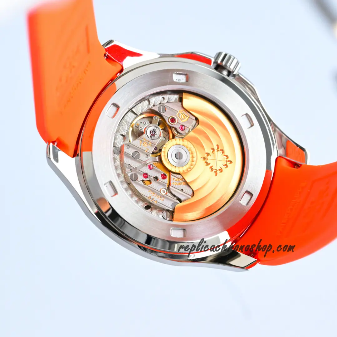 Caseback and clasp system, showcasing assembly precision
