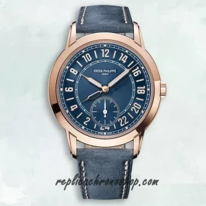 Replica Patek Philippe Complications 5224R-001 Dual-Time Automatic Rose-Gold Watch