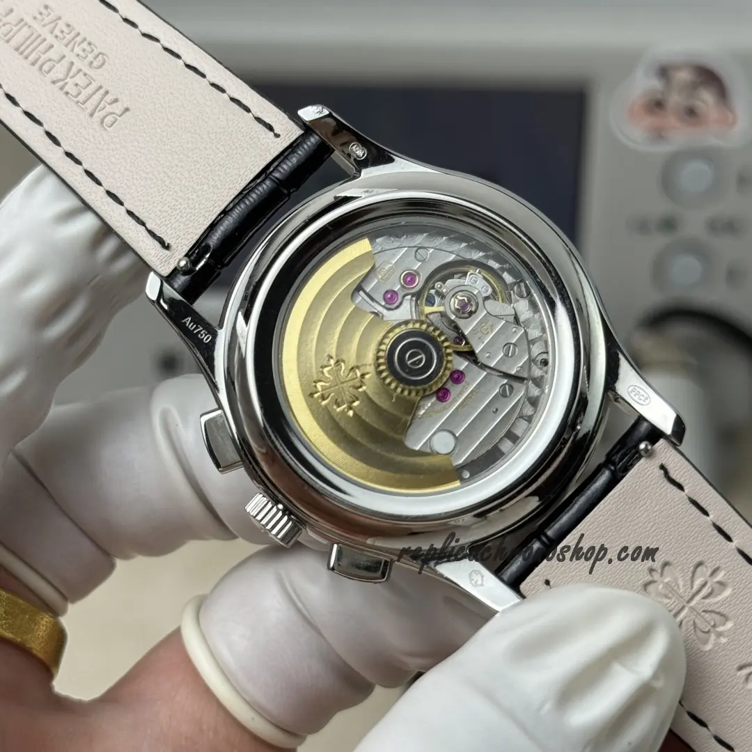 Replica Patek Philippe Complications 5905R-010 case back and lugs