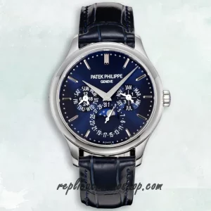 Replica Patek Philippe Grand Complications 5140P-001 Platinum Perpetual Calendar Moonphase Watch