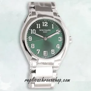 Replica Patek Philippe Twenty-4 7300/1200A-011 Green Dial Automatic Ladies Luxury Watch