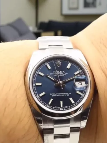 High End Replica Rolex Datejust Rolex Calibre 2836/2813 m178240-0026 Ladies Silver-tone Automatic photo review