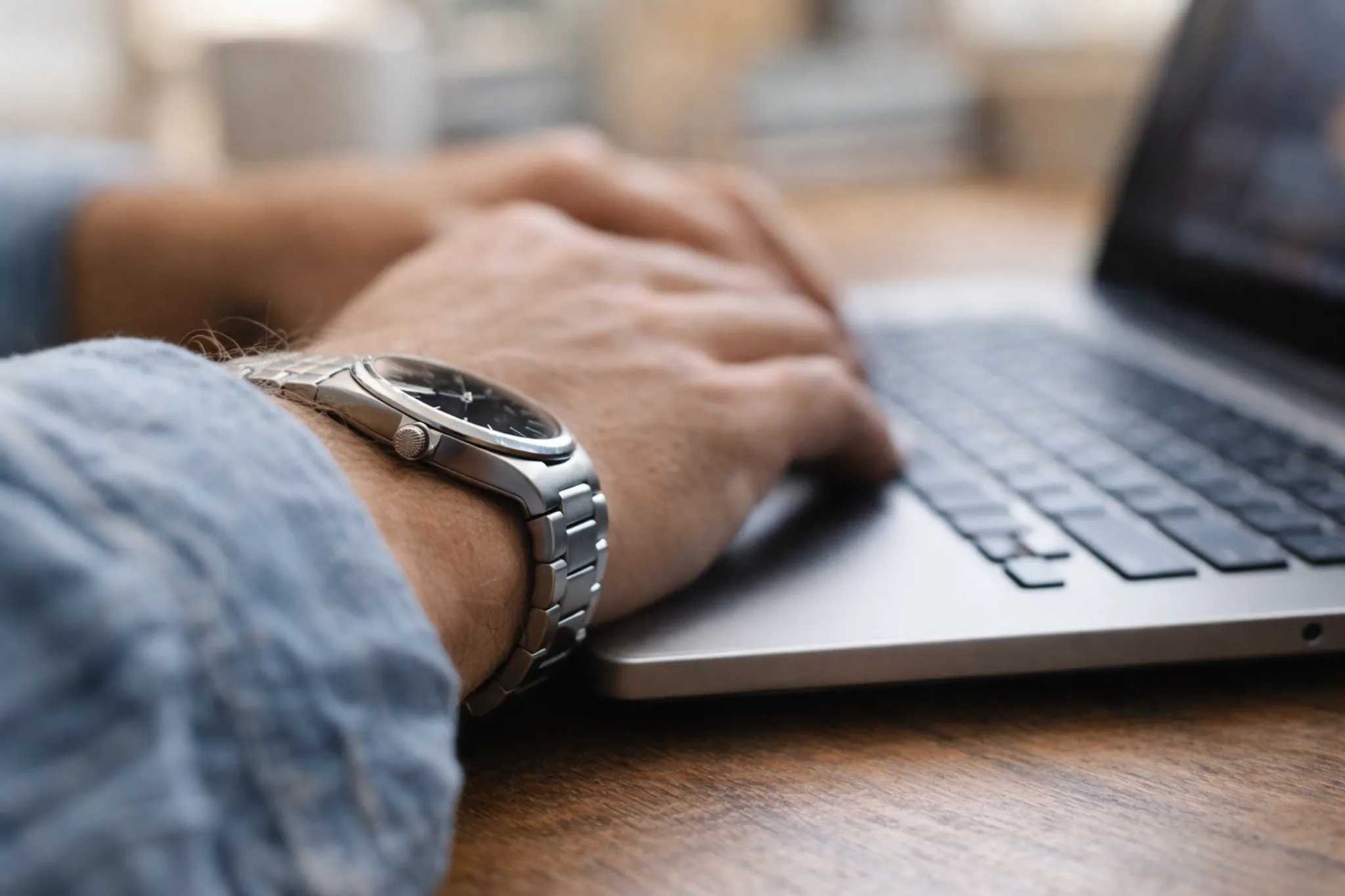 watch comfort during daily typing work