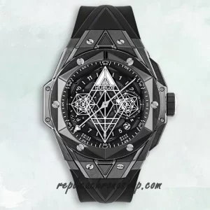 Replica Hublot Big Bang 418.CX.1107.RX.MXM22 Sang Bleu II Ceramic 45mm Flyback Chronograph Watch
