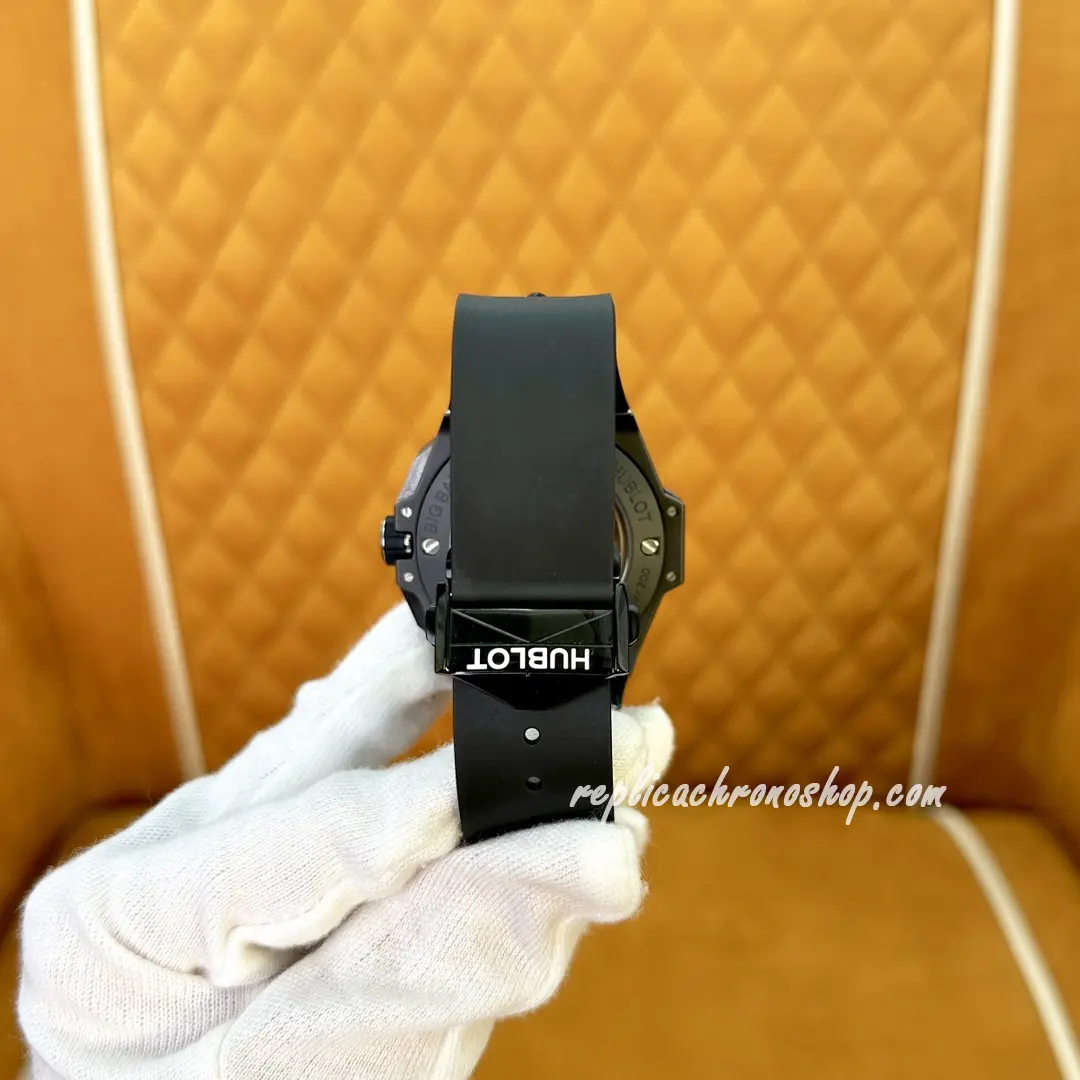 Replica Hublot Big Bang 418.CX.1107.RX.MXM22 Sang Bleu II Ceramic 45mm Flyback Chronograph Watch - Image 9