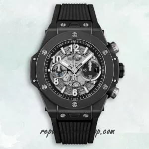 Replica Hublot Big Bang Unico 421.CI.1170.RX 44mm Ceramic Skeleton Chronograph Watch