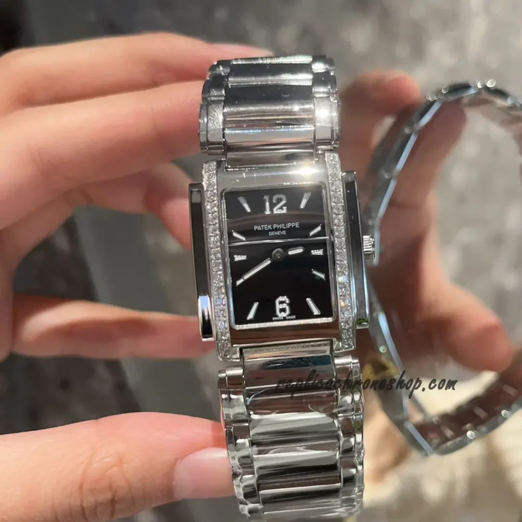 Replica Patek Philippe Twenty-4 4910/10A-001 front view