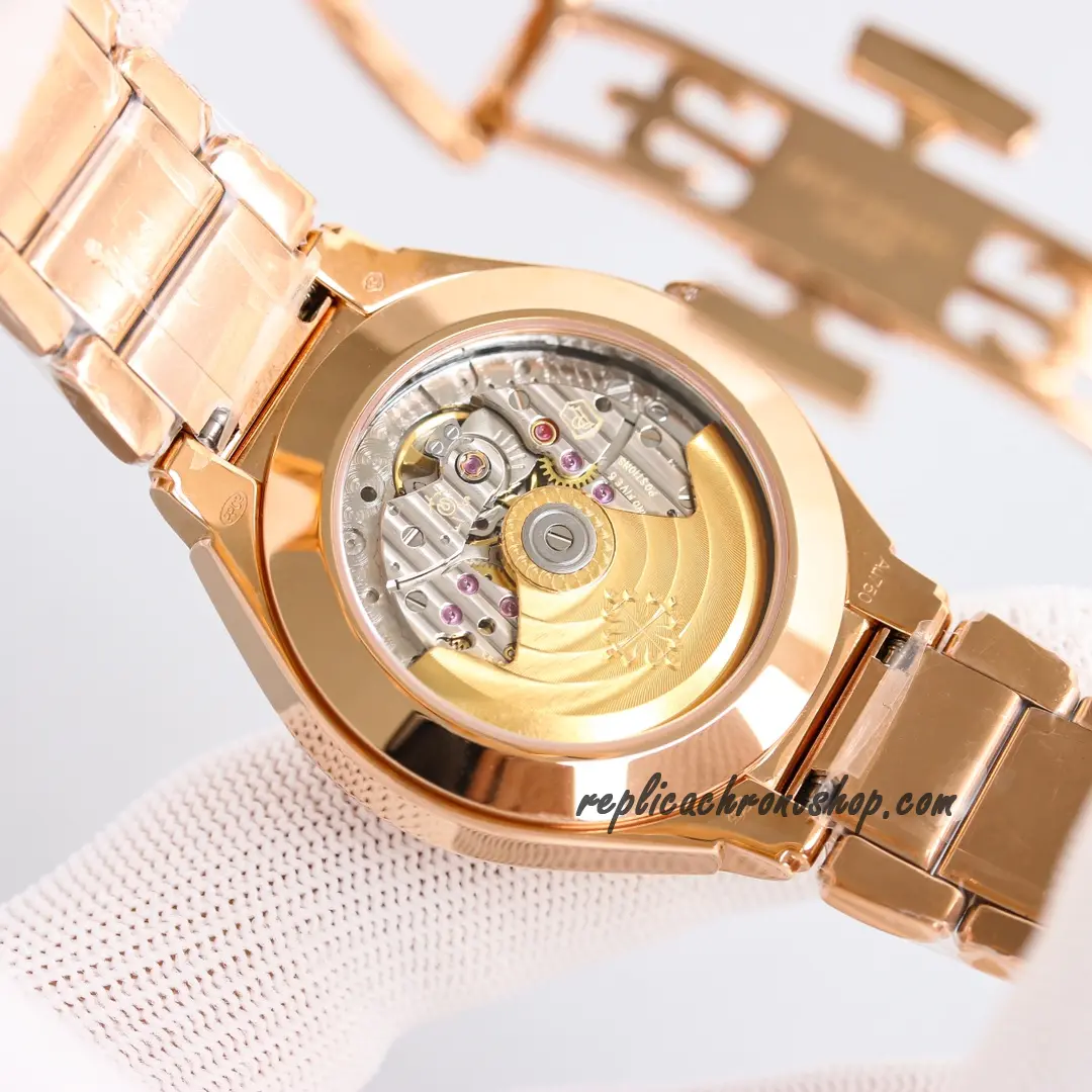 Replica Patek Philippe Twenty-4 7300/1200R-010 Diamond Rose-Gold Automatic Ladies Timepiece - Image 6